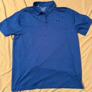 Under Armour men’s royal blue xl polo shirt. Very good used condition.
